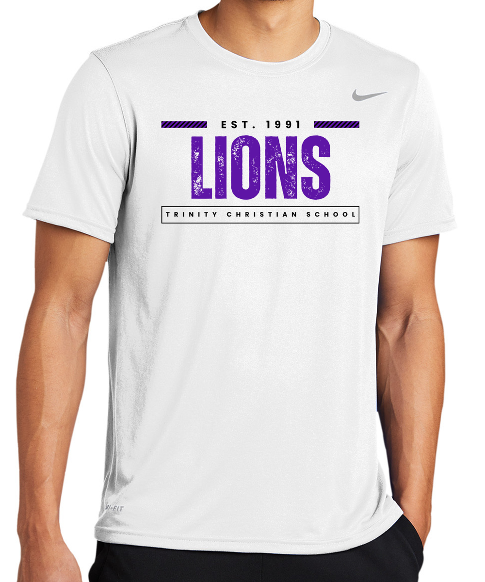 Trinity Est 1991 Lions Nike Cotton & Dri Fit T-Shirt Youth